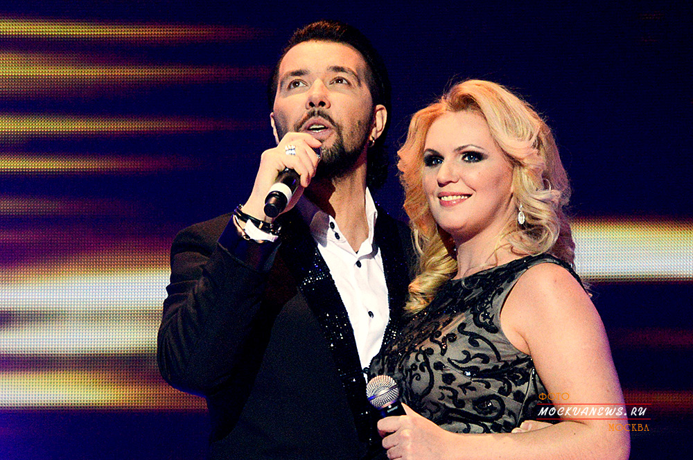 Елена Мещерякова, денис Клявер. в Москве  выбрали  Женщину России-2014