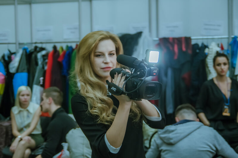 финал конкурса российских дизайнеров одежды "Русский силуэт"