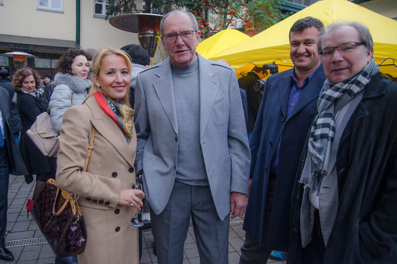 Екатерина Демченко, Эммануил Ви торган, Владимир Вишневский устроил праздник