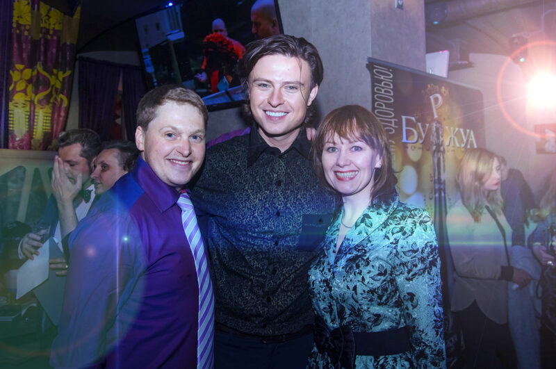 Прохор Шаляпин, Иван Макаров, Лейла Осетроль. Презентация глянцевого журнала и пятилетний юбилей портала «Москва News»