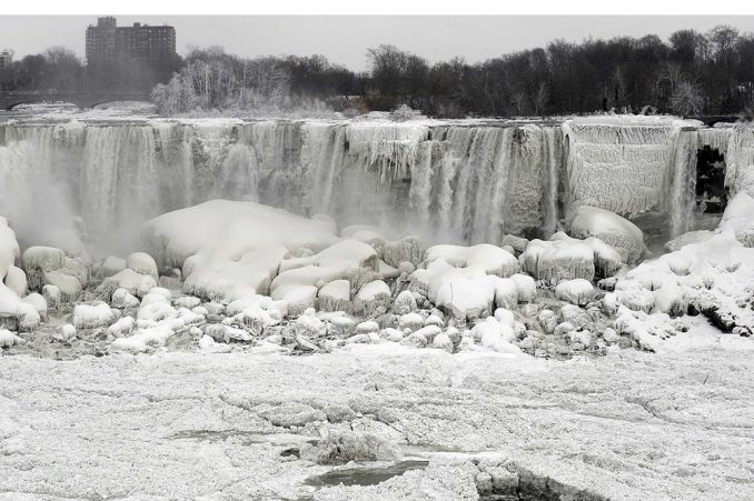 Мороз в Канаде