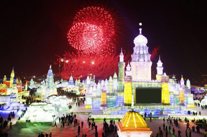 Сад Эрмитаж - приглашает на ледовую выставку, 10 невероятных чудес