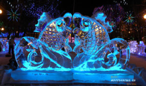 Сад Эрмитаж — приглашает на ледовую выставку, 10 невероятных чудес