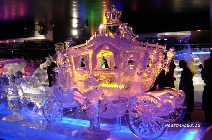 Сад Эрмитаж - приглашает на ледовую выставку, 10 невероятных чудес