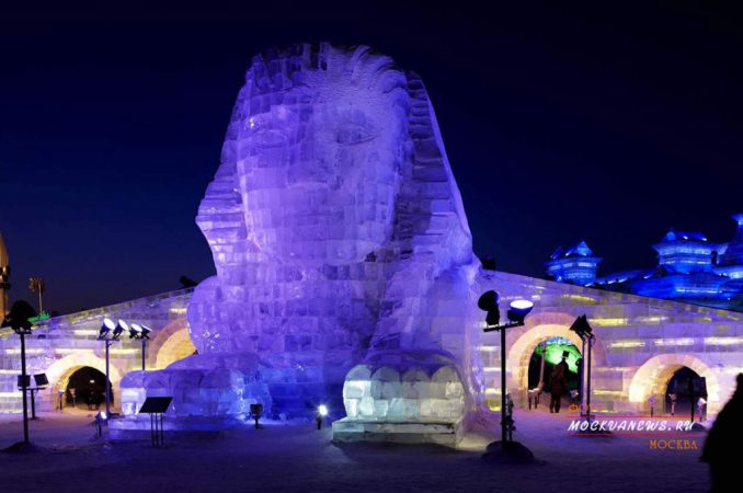 Сад Эрмитаж - приглашает на ледовую выставку, 10 невероятных чудес
