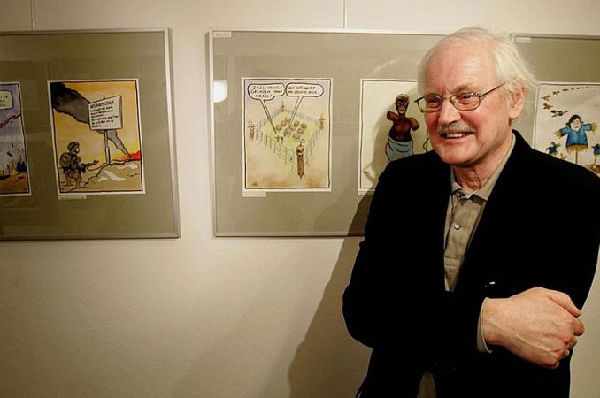 Карикатурист Charlie Hebdo Бернар Холтроп