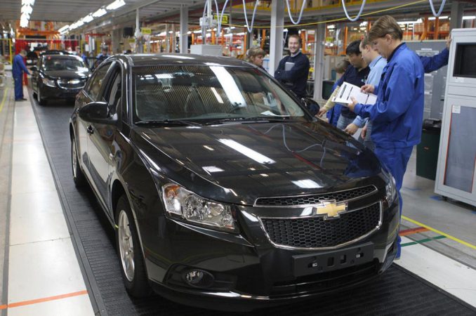 Компания General Motors отзывает с рынка США более 83 тысяч бракованных авто