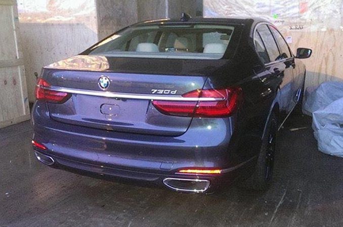 В интернет слили снимки нового седана BMW 7 Series