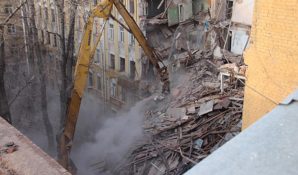 Снос доходных домов Привалова на Садовнической улице