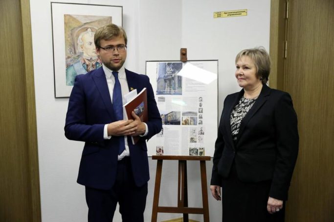 В Мосгордуме открылась выставка учащихся художественной школы имени В.А. Серова