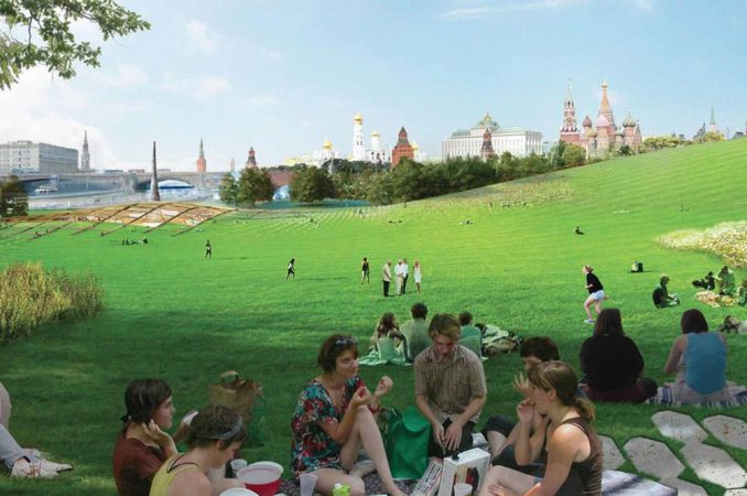 Москва в 2015. Зарядье