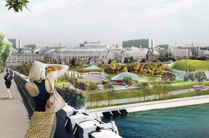 Москва в 2015. Зарядье