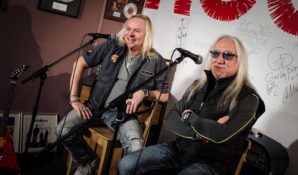 Студию Rock FM посетили участники группы Uriah Heep.  Интервью