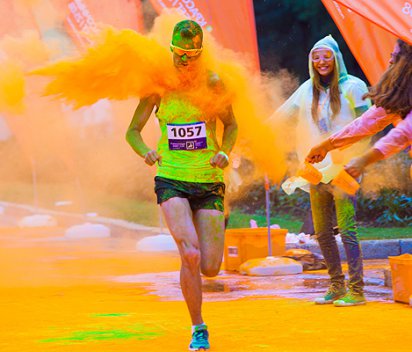 Бегать «в  цвете» — веселее!