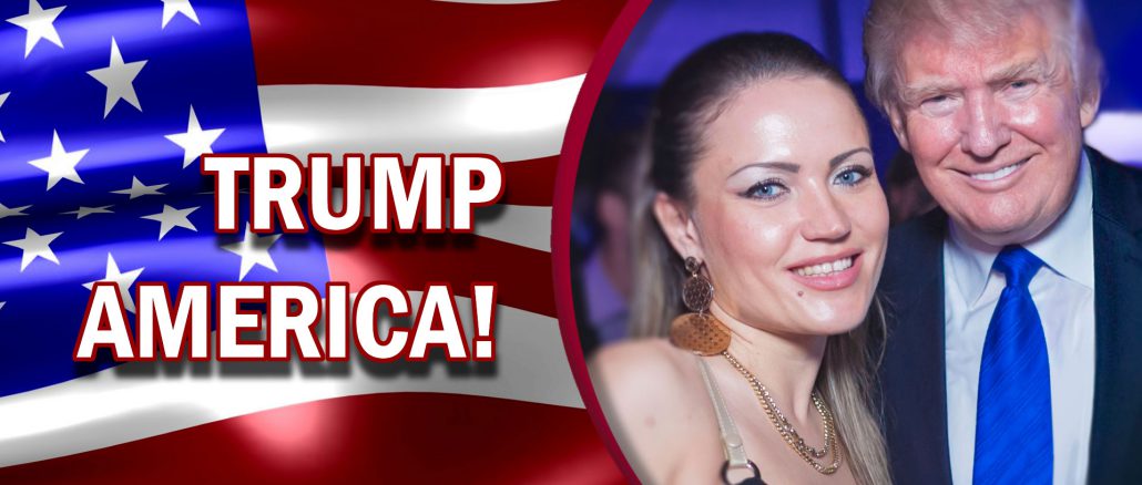 Famous-Russian-singer-Deynega-Milena-gave-a-start-the-campaign-for-support-of-Donald-Trump-election-#CrazyDaddy-#БешеныйДед