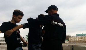Пиар акция по задержанию Алексея Лемара и Димонструса