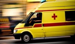 Автомобиль «скорой» перевернулся в результате аварии в Алматы