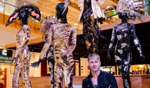 Открытие инсталляции «Триумф осени» Константина Гайдая в АВИАПАРКЕ