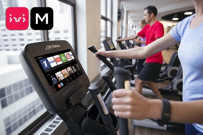 При занятиях на кардиотренажерах Life Fitness обеспечен доступ к локальным сервисам ivi и MEGOGO