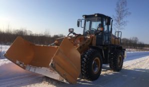 Завод «Дорожных машин» предлагает новое навесное оборудование для погрузчика DM-34