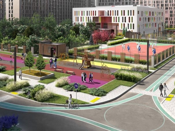 На окраинах Москвы строятся новые детсады и школы