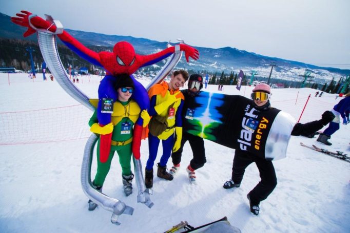 На горнолыжном курорте Шерегеш продолжается фестиваль GrelkaFest