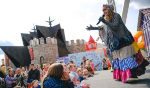 В семейном парке SKAZKA прошло открытие летнего сезона и официальная презентация первого в России специализированного Диномагазина