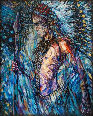 ТОТЕМ выставка художников Виталия Котикова и Ольги Зелинской