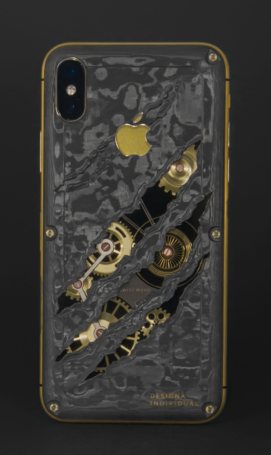 Ювелирная мастерская Designa Individual создала эксклюзивную модель iPhone X CHRONO