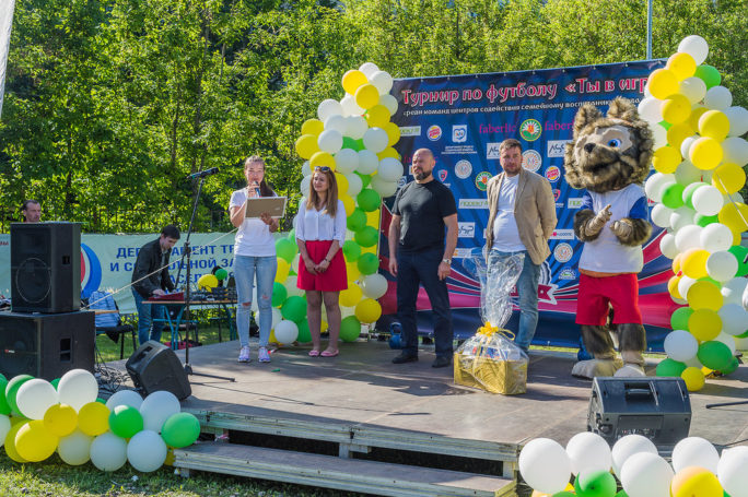 Парад благотворительного футбола состоялся в Москве