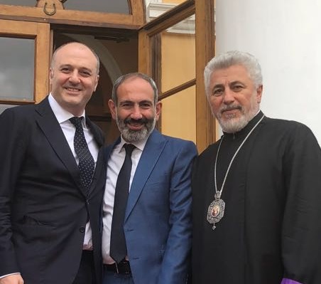 Встреча Никола Пашиняна с армянской диаспорой в Москве