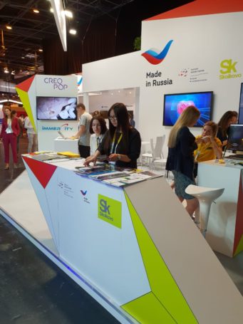 Сделано в России: на Парижской выставке VIVA Technology 2018 работал стенд российских экспортно-ориентированных компаний