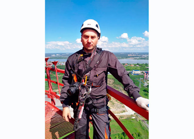 СЕРКОНС провел техническое обследование стометровой железобетонной трубы