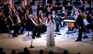 Анна Нетребко выступила на открытии концертного зала «Зарядье»