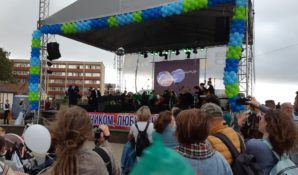 Необычный детский концерт был организован в День города Зеленоградска