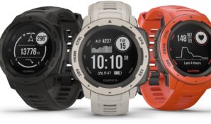 Спортивные GPS-часы Instinct представляет бренд Garmin