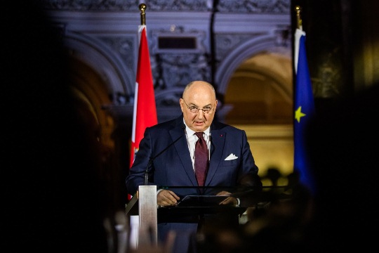 Президент ЕЕК Вячеслав Моше Кантор приветствовал принципиальность канцлера Австрии в вопросах антисемитизма