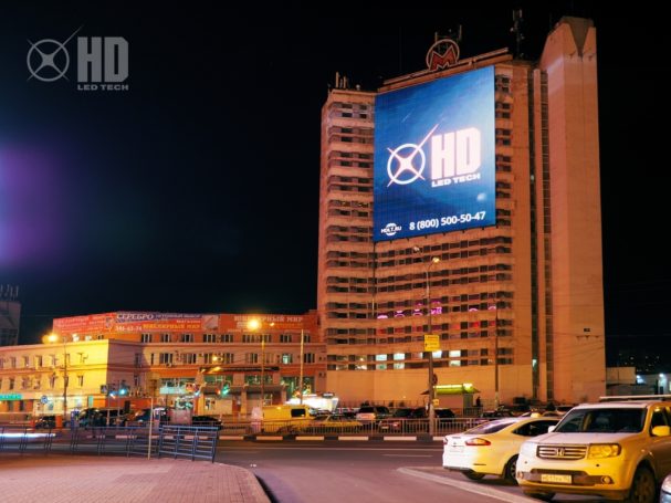 GMG расширила аудиторию охвата медиафасадной рекламой