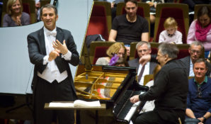 Михаэль Цукерник снова на сцене Гевандхауза