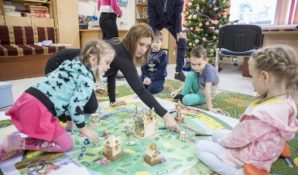 Новогодняя образовательно – развлекательная программа для детей в клинической больнице в рамках проекта «Доброе сердце»