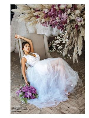 Алена Ванни: московская модель снялась для легендарного L’Officiel Wedding