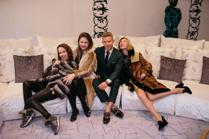 Шикарные меховые изделия от шоу-рума LASKA