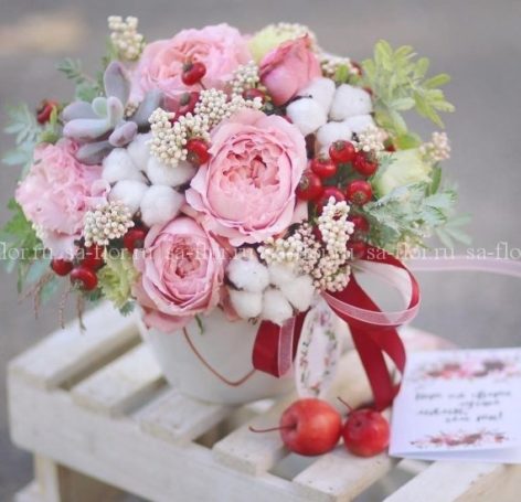 Авторская коллекция букетов от интернет-магазина SaFlor Flowers