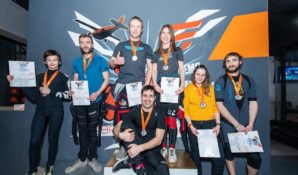 В московской аэродинамической трубе «Аэродинамика» 3 марта прошел чемпионат по полётам