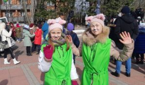 Костюмированное шествие украсило празднование Дня Зеленоградского кота