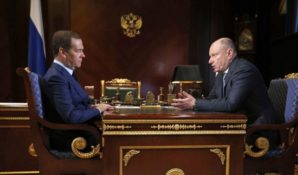 Дмитрий Медведев провел рабочую встречу с главой «Норникеля» Владимиром Потаниным