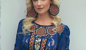 Певица IRISHA закрыла показ дизайнера Натальи Кузьменко