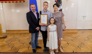 Ученик медицинского класса Богдан Рудик вошел в число заслуженных москвичей