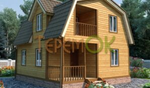 Строительство домов из бруса от компании Теремок