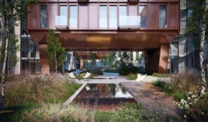 В клубных проектах Замоскворечья на квадратный метр жилья приходится 0,13 кв.м благоустроенной территории